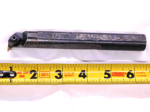 3/4" SHANK DIA S12-NER2 5 3/4 OAL INDEXABLE BORING BAR N-2L INSERTS .75 LATHE - JJ1965AY6