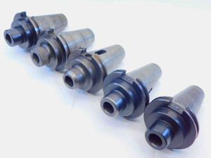 5pc LOT OF CAT50 MORSE TAPER #3 TOOL HOLDER 2 1/2 PROJECTION MT3