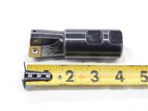 VALENITE 1 1/4 DIA. COOLANT INDEXABLE END MILL S-VMSP-125R-90CCC 2FL 1.25 - NS6517CH5