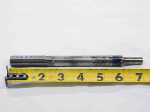 0.5895 OD HSS CARBIDE HEAD REAMER 6 FL .5895 19/32 .5938 -.0043 UNDERSIZE 15 mm - NS6552BA6