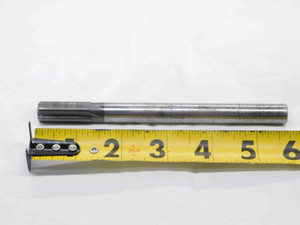 0.501 OD HSS CARBIDE HEAD REAMER 6 FL .501 .5010 1/2 .5000 +.0010 OVERSIZE - NS6553BA6