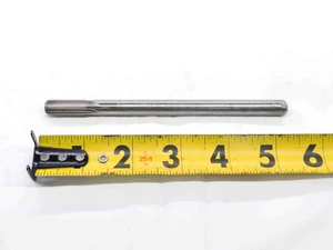 0.3733 O.D. HSS REAMER 6 FLUTE .3733 3/8 .3750 -.0017 UNDERSIZE STRAIGHT SHANK - NS6579BD4