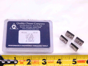 4pcs QCC DIE HEAD CHASERS 1" - 27 UN 5/8 WIDE 100 SERIES 45 CHAMFER 5 NEG HK - JJ2023BB6