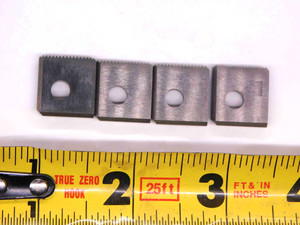4pcs QCC DIE HEAD CHASERS 7/8 - 27 UN 5/8 WIDE 100 SERIES 45 CHAMFER 5 NEG HK - JJ2025CA5
