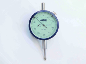 INSIZE #2307-0255 INCH DIAL INDICATOR 0 - 0.25" RANGE .0005" GARDUATION LUG BACK - JG4712INS