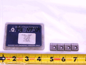QCC 4pcs DIE HEAD CHASERS 1/8 - 28 BSPP 5/8 WIDE SERIES 100 45 CHAMFER 5 NEG HK - JJ2029BB6