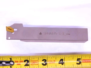 SPHA075-S-3 LATHE TURNING TOOL HOLDER 3/4 SQUARE SHANK NC3030 INSERTS 4 3/4 OAL - JJ2053CH5