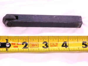 1/2" SQUARE SHANK LATHE KNURLING TOOL WITH ONE 1/4" WIDE X 3/4" DIA KNURL WHEEL - JJ2072BB6