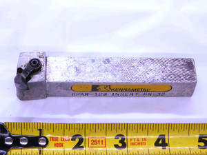 KENNAMETAL KRAR-123 LATHE TURNING TOOL HOLDER 3/4 SHANK RN-32 INSERTS 4 1/2 OAL - JJ2076BB6