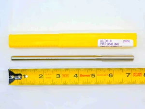 NEW L & I 0.3945 OD HSS REAMER 6 FL .3945 25/64 .4063 -.0118 UNDERSIZE 10 mm - JG4791LAI