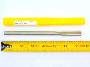 NEW L & I 0.468 OD HSS REAMER 6 FL .468 .4680 .4688 -.0008 UNDERSIZE 12 mm USA - JG4794LAI