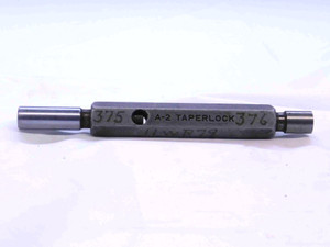 .3750 & .3760 PIN PLUG GAGE GO NO GO ONSIZE 3/8 9.550 mm .375 .376 INSPECTION - TC0031CA5