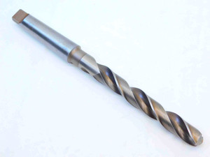 3/4 O.D. HSS TWIST DRILL BIT MORSE TAPER #3 SHANK 10 5/8 LOC 11" OAL .75 MT3 - JG4833CH5