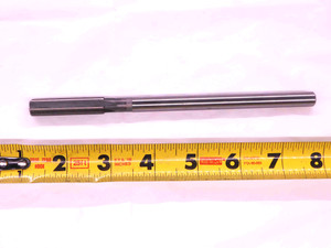 NEW 0.4385 OD HSS REAMER 3/8 SHANK 6 FL .4385 7/16 .4375 +.0010 OVERSIZE - JJ2169BA6