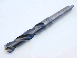 LSI 13/16 O.D. HSS TWIST DRILL BIT MORSE TAPER #2 SHANK 3 1/4 LOC .8125 MT2 - JG4859CH5