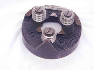 PRATT & WHITNEY TRI-ROLL THREAD ROLLS 3/4 - 14 ANPT / NPT BASIC .75 USA MADE - JJ2190LVR