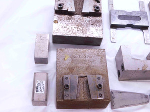 23pcs LOT OF MISC. GAGE BLOCKS & OTHER INSPECTION / CALIBRATION EQUIPMENT - JJ2200LVR