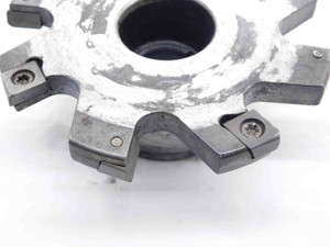 4" OD X 3/8 WIDTH X 3/4 PILOT STAGGERED TOOTH INDEXABLE SIDE MILLING CUTTER 8 T - NS6751CZ5