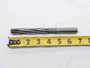 FULLER 0.587 OD HSS REAMER SPIRAL 6 FL .587 .5870 .5938 -.0068 UNDERSIZE 15 mm - NS6781CH5