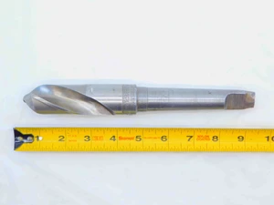 STANDARD 1 7/32 O.D. HSS TWIST DRILL BIT MORSE TAPER #3 SHANK 1.2187 MT3 USA - JG4863CH5