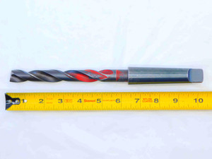 BUTTERFIELD 43/64 O.D. HSS TWIST DRILL BIT MORSE TAPER #3 SHANK .6718 MT3 USA - JG4867CH5