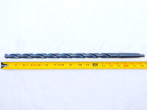 DORMER 21/32 O.D. HSS EXTRA LENGTH DRILL BIT MORSE TAPER #2 SHANK .6562 MT2