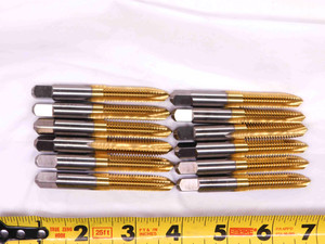 12pcs NEW GREENFIELD 3/8 16 NC GH5 HSS TiN PLUG TAP 3 SPIRAL POINT FL .375 - JJ2218CH5