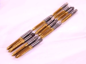 12pcs NEW GREENFIELD 3/8 16 NC GH5 HSS TiN PLUG TAP 3 SPIRAL POINT FL .375 - JJ2218CH5