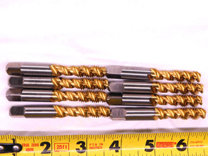 8pcs NEW GREENFIELD 3/8 16 NC GH5 HSS TiN COATED PLUG TAP 3 SPIRAL FLUTE .375 - JJ2219CH5
