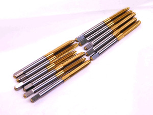 11pcs NEW GREENFIELD #8 32 NC GH5 HSS TiN COATED PLUG TAP 2 SPIRAL POINT FL .164 - JJ2229CH5
