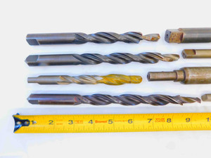 16pc LOT OF HSS COUNTERBORE TWIST DRILL BITS SIZES INCLUDE .5000 .6875 .90625 - JG4892CH5