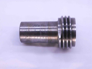 1 1/4 8 N 3 THREAD PLUG GAGE 1.25 1.250 NO GO ONLY P.D. = 1.1746 UN-3 CHECK - DW41610LVR