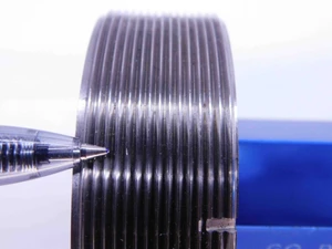 3 1/4 16 UN 2B THREAD PLUG GAGE 3.25 3.250 GO NO GO P.D.'S = 3.2094 & 3.2167 - DW41626BB6