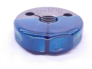 11/16 16 NS 3 LEFT HAND THREAD RING GAGE .6875 GO ONLY P.D. = .6469 L.H. UN 3A - DW41642CH5