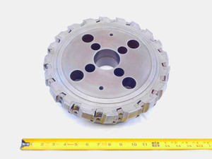 12" O.D. COOLANT FACE MILL 257.1-12" 6-904-165 2 1/2 PILOT HOLDS 20 INSERTS 12.0