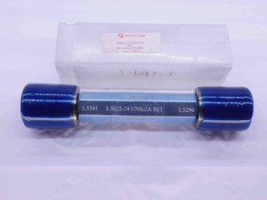1 9/16 24 UNS 2A VERMONT SET THREAD PLUG GAGE 1.5625 GO NO GO = 1.5341 & 1.5296 - DW41681BE6