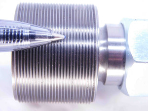 1.315 28 UNS 2B VERMONT THREAD PLUG GAGE GO NO GO P.D.'S = 1.2918 & 1.2972 CHECK - DW41683BE6
