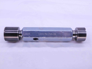 1.030 28 UNS 2B VERMONT THREAD PLUG GAGE 1.3 GO NO GO P.D.'S = 1.0068 & 1.0120 - DW41687BE6