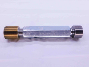 1.030 28 UNS 2B VERMONT THREAD PLUG GAGE 1.3 GO NO GO P.D.'S = 1.0068 & 1.0120 - DW41689BE6