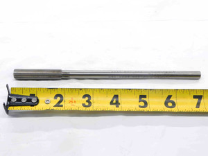 L & I 0.406 OD HSS CHUCKING REAMER 6 FL .406 .4060 13/32 .4063 -.0003 UNDERSIZE - NS6823BR5