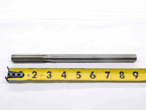 L & I 0.618 OD HSS CHUCKING REAMER 8 FL .618 .6180 5/8 .6250 -.0070 UNDERSIZE - NS6900CH5