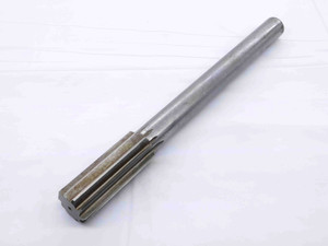 1.117 O.D. HSS CHUCKING REAMER 10 FLUTE 1.1170 1 1/8 1.1250 -.0080 UNDERSIZE - NS6908CH5