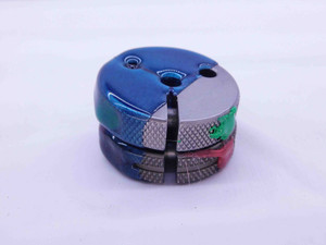 1/4 28 UNJF 3A THREAD RING GAGES .25 .250 .2500 GO NO GO P.D.'S = .2268 & .2243 - DW41738LVR