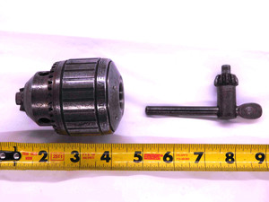 JACOBS No.14N BALL BEARING DRILL CHUCK 0 - 1/2" CAP JACOBS TAPER #3 JT3 W/ KEY - JJ2310CH5