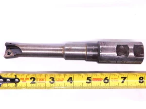 1" DIA. 7 1/4 OAL SQUARE SHOULDER INDEXABLE END MILL 1 1/4 SHANK 2 FLUTE 1.0 - JJ2338CH5