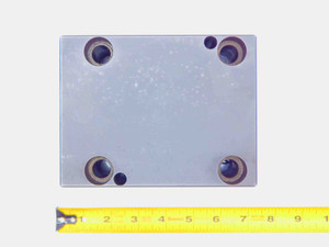WTO 48-70080 2 1/2 I.D. LATHE TOOL HOLDER BLOCK 80mm X 95mm BOLT PATTERN 2.5 - JG4935AT6