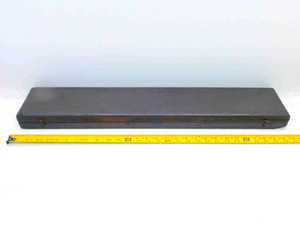 TOOL STORAGE CASE W/ FOAM PADDED CUTOUTS AND WORKING LATCHES 28 3/8 X 5 1/4 X 2"