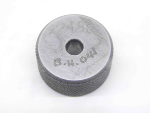 .2480 CL XX MASTER PLAIN BORE RING GAGE .2500 -.0020 UNDERSIZE 1/4 6.299 mm .248 - NS7020BG6