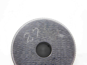 .2748 MASTER PLAIN BORE RING GAGE .2813 -.0065 UNDERSIZE 9/32 7 mm INSPECTION - NS7023BG6
