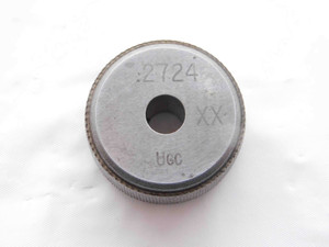 .2724 CLASS XX MASTER PLAIN BORE RING GAGE .2813 -.0089 UNDERSIZE 9/32 7 mm - NS7024BG6